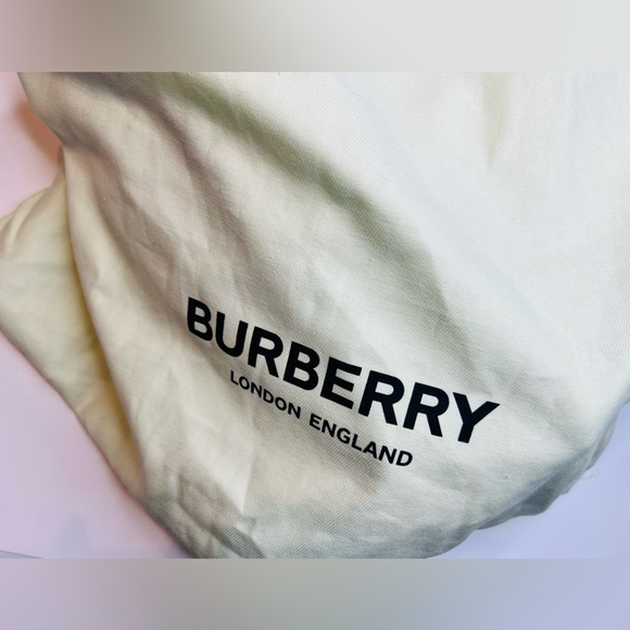 BURBERRY MEDIUM LOGO PRINT NYLON BURGUNDY RUCKSACK BACKPACK NEW WITH TAGS - Picture 17 of 17
